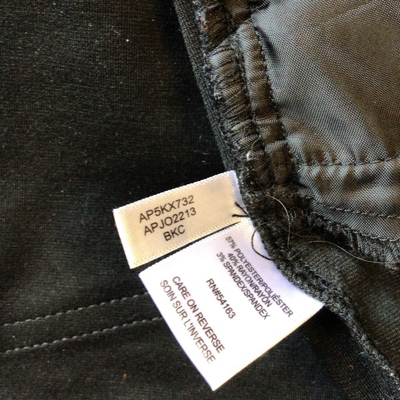 ANDREW MARC PONTE STRETCH PANTS CHARCOAL SIZE 2 - Picture 12 of 15